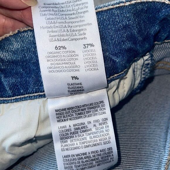 MOTHER Denim Stinger Flood Crate Digger Mid Rise Skinny Jeans Size 29 MWT - Picture 12 of 15